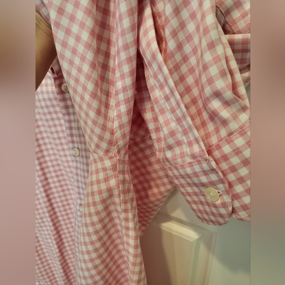 gingham Button-down Dress Shirt - Picture 2 of 8